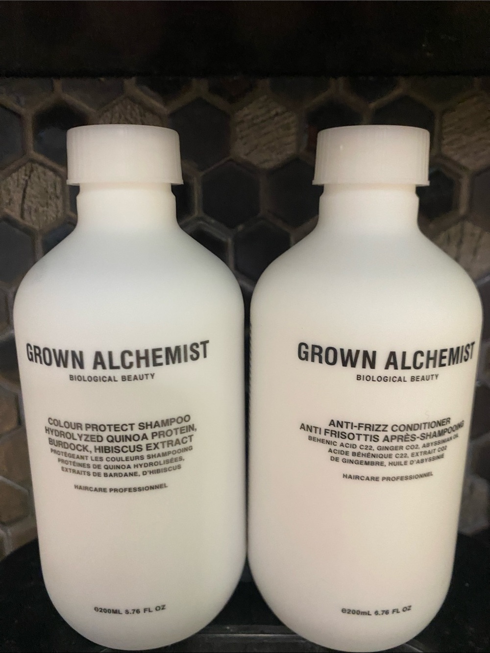Grown Alchemist White Colour Protect Shampoo & Anti-Frizz Conditioner Set